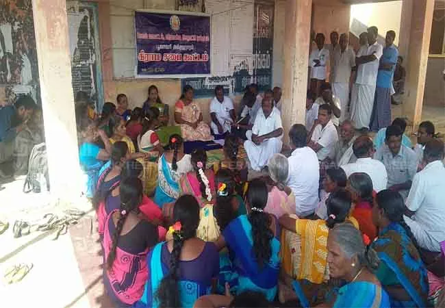republic day grama sabha meeting salem district peoples and officers 